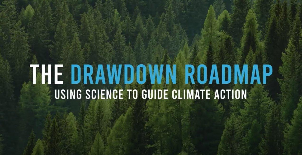 Load video: the-drawdown-roadmap-climate-solutions